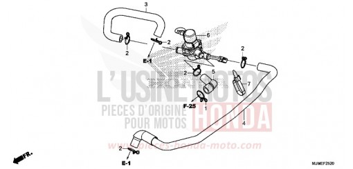 AIR INJECTION CONTROL VALVE VFR800XH de 2017
